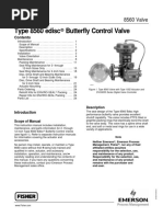 8560 Edisc Butterfly Control Valve