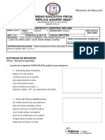 SEMANA 31-Lengua-7mo - Proyecto 7-Cientifico-Hora2da