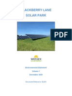 Microsoft Word - Blackberry Lane Solar Park - Environmental Statement Final Nov 30th 2020