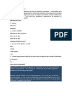 Encuesta sobre chicharrones de pota