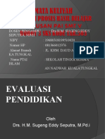 EVALUASI PENDIDIKAN