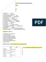 Homework Nº3: Time Expressions and Daily Routines 1) Complete The Sentences With IN/ON/AT