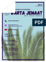 Warta Jemaat 27 Maret 2022