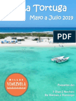Viajes a la Isla La Tortuga - Cayo Herradura con Millas Venezuela Mayo a Julio 2019