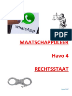 Maatschappijleer Rechtsstaat