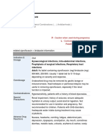 Ciprofloxacin + Tinidazole