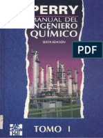 Manual Del Ingeniero Químico Tomo I - Perry