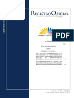 Ley Orgánica Reformatoria A La Ley Orgánica de Emprendimiento e Innovación para La Implementación Efectiva Del Emprendimiento Juvenil