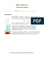 Laboratorio Densidad