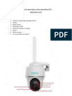 Manual de Instalare Si Utilizare Camera de Supraveghere Wireless Speed Dome PTZ REOLINK GO PT