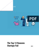 Top Reasons Startups Fail