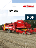 2-Row, Offset Trailed Potato Harvester With Large Bunker and High Separating Performance in All Soils