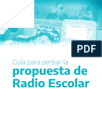 Proyecto Radio Escolar N.I.