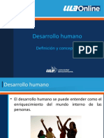 Desarrollo Humano Definición y Conceptos