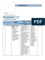 2° Grado - Actividad Del Dia 15 de Junio