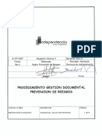 PTS Gestion Documental Prevencion de Riesgos