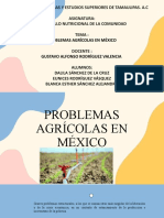 Problemas agricolas en México. Equipo 5