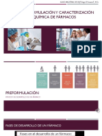 Preformulación y Caracterización Fisicoquímica de Fármacos