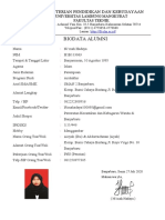 BIODATA MAHASISWA (ALUMNI) Edit