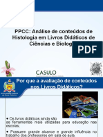 Apresentação PPCC Histologia