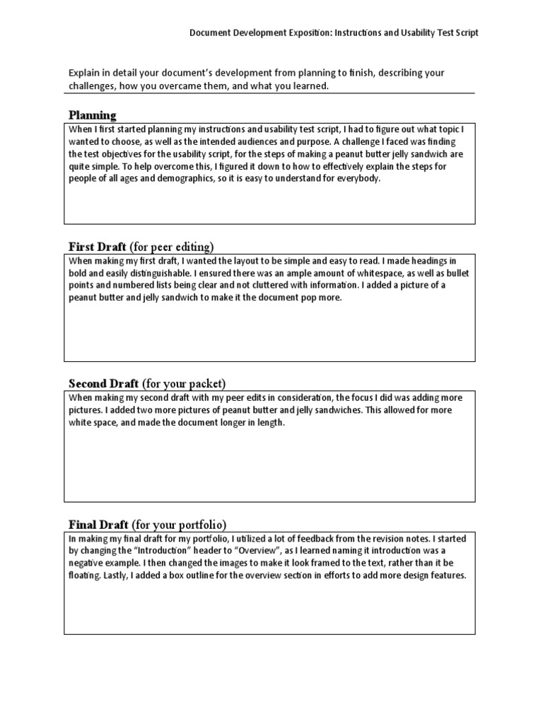 Instructions and Usability Test Script Dde | PDF | Art