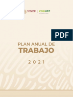 CONUEE - Plan Anual de Trabajo 2021