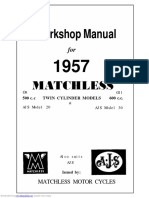 AJS Matchless Wokshop Manual