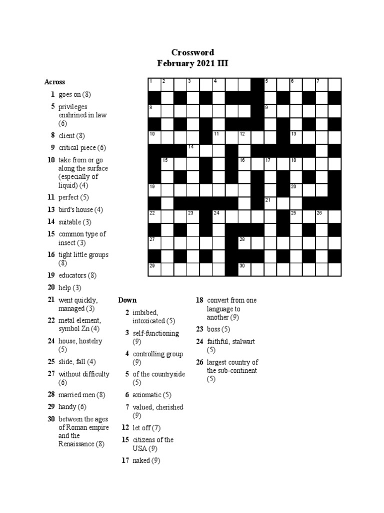 Crosswords Feb 20201 3 PDF