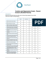 Revised Child Anxiety and Depression Scale Parent PDF