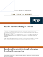 1.4 Estudio de Mercado