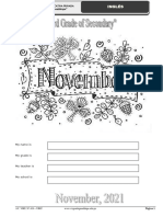 Modulo de INGLES 3ro de SEC - IV Bimestre 2021