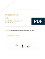 Processos de eletrização: atrito, contato e indução