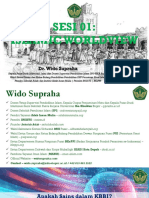 Sesi 01 - Islamic Worldview (Dr. Wido Supraha, M.Si.)
