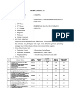 Anjab Direktur RSUD