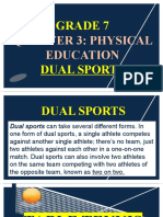 Grade 7 Pe Table Tennis