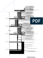 Corte Longitudinal Edificio Departamentos 8vo Semestre