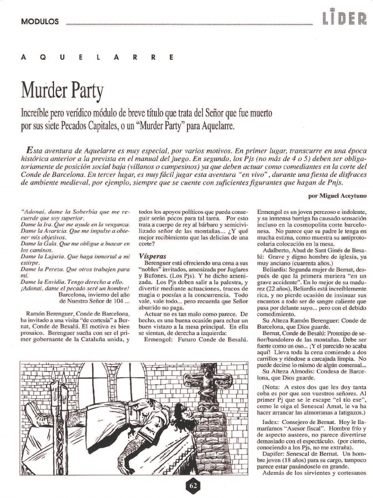 Murder Party Pdf