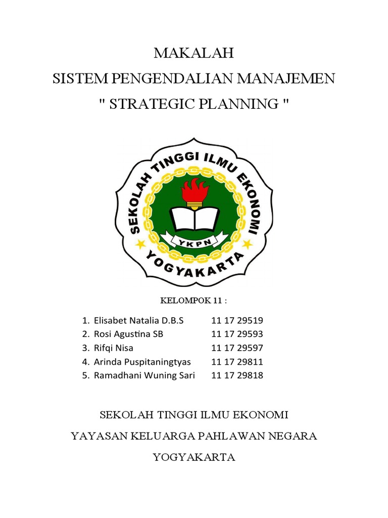 SPM Strategic Planning PDF