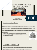 Período de la Asamblea y de la Declaración de la Independencia