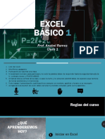 Clase 1 - Excel Básico