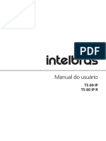 Manual Do Usuario TS 60 IP TS 60 IP R 01.20