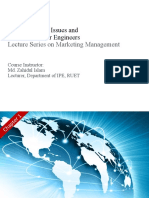 IPE 2111:legal Issues and Management For Engineers: Lecture Series On Marketing Management