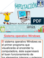 SISTEMA OPERATIVO WINDOWS