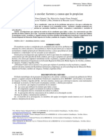 Ausentismo Escolar Factores y Causas Que Lo Propician