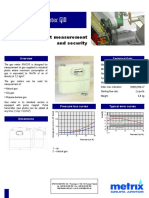 Commercial Gas Meter G10: Exact Measurement and Security