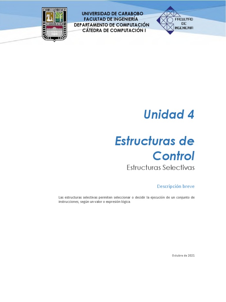 Estructuras Selectivas en Python | PDF | Flujo de control | Python ...