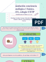 Estimulación Conciencia Fonológica 1 Básico - Sesión 8 - 15-Junio