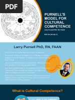 Purnell's Cultural Competence Model | PDF | Health Equity | Health Care
