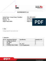 Experiment-2.3: To Design Simple DC Motor Control Circuit