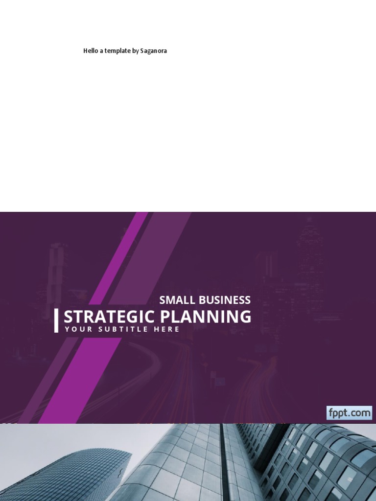 Small Business Strategy Template | PDF | Communication